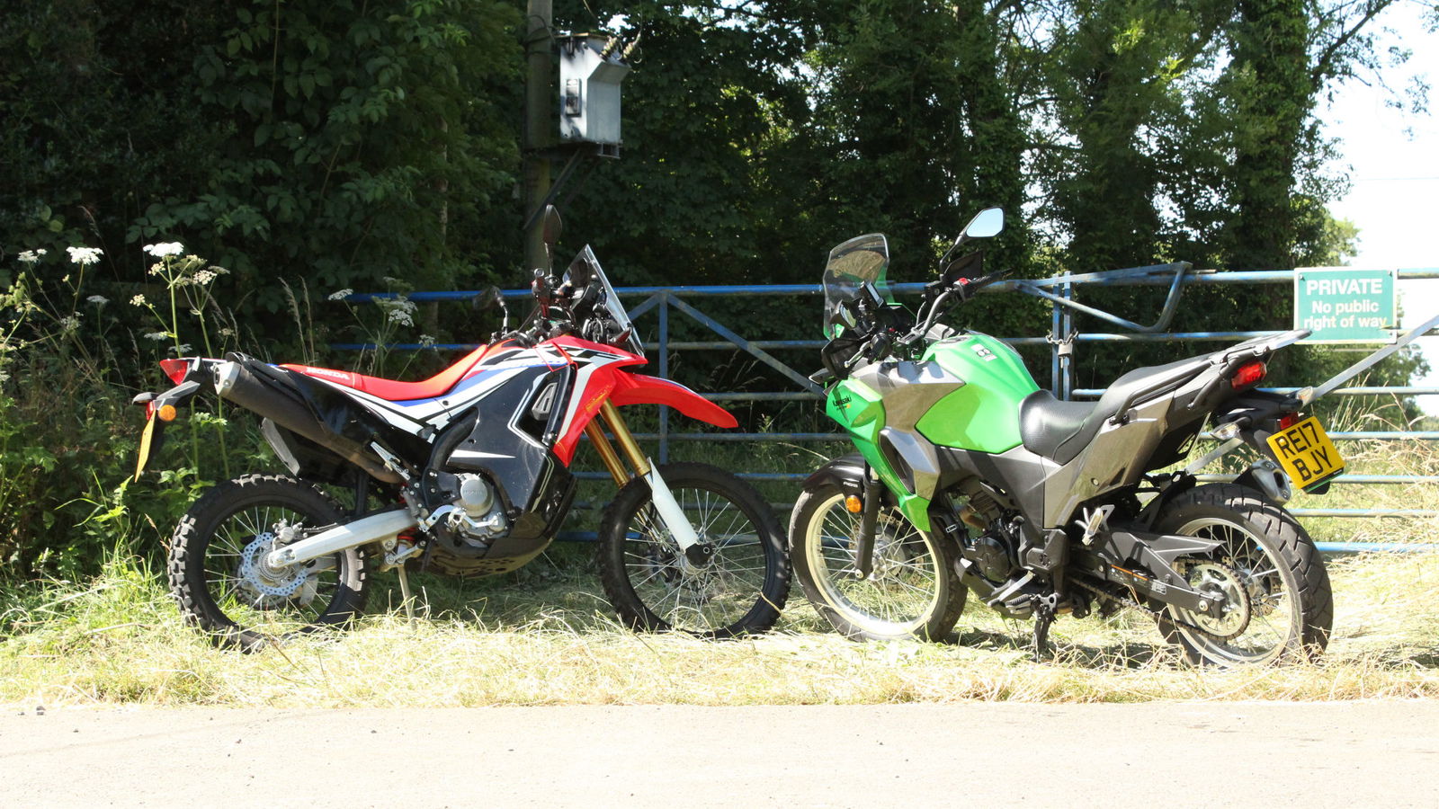 Kawasaki Versys-X 300 vs Honda CRF250 Rally review